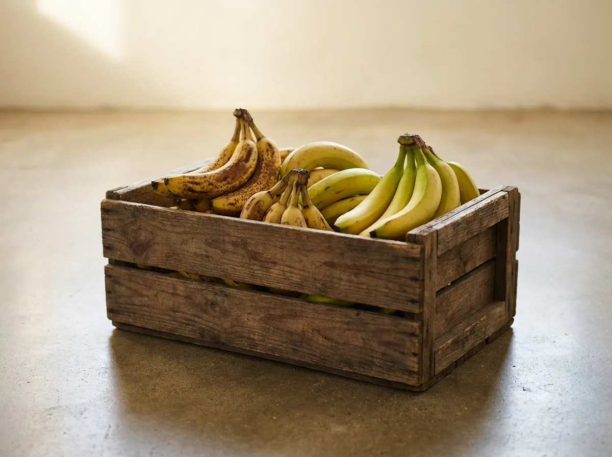 Grade B export seconds — uneven, uncontrolled ripening